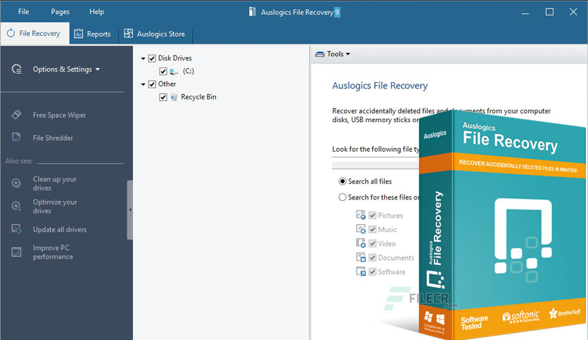 Auslogics File Recovery 11.3.2 Crack 2023 & License Key Free